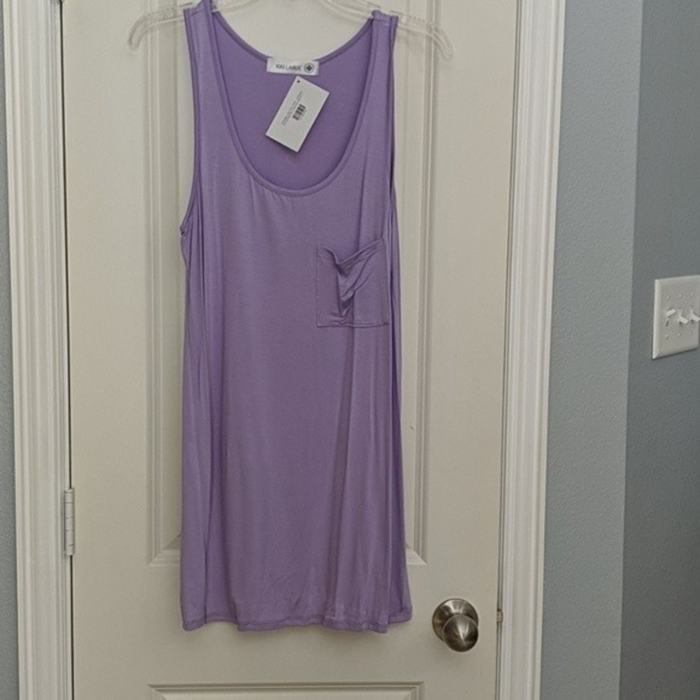 {3 for $15} KiKi LaRue Lavender Tunic Tank